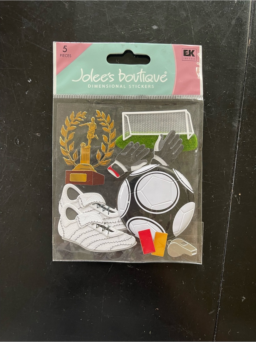 Jolee's Boutique 3D Soccer Stickers